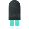 BLUELAN BlueOptics Adaptador loopback de fibra óptica OM3 50/125µm multimodo SC/UPC dúplex, aqua/turquesa, férula de cerámica, -40°C a +85°C (BOLBSCOM3)
