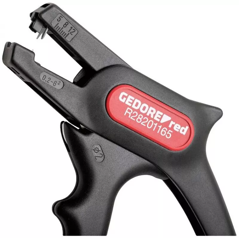 GEDORE R28201165 Pelacables automático 0,2-6 mm² (24-10 AWG) con cortador lateral