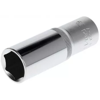 GEDORE red Llave de vaso larga hexagonal 1/2 pulgadas accionamiento 19 mm, 77 mm de longitud, cromo-vanadio R61001914
