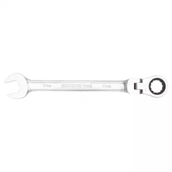 Gedore RED 3300883 R07300170 Llave combinada de carraca con cabeza flexible 17 mm