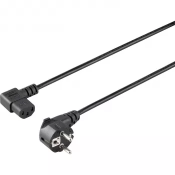 Sygonix SY-5042710 Cable de conexión para aparatos CEE 7/7 a IEC C13 2 m negro