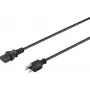 Sygonix SY-5042736 Cable de conexión para aparatos fríos CEE 7/7 a IEC C13 2 m negro