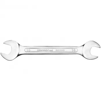 GEDORE red Llave de boca doble 24x27 mm, 245 mm de longitud R05122427