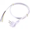 Sygonix SY-5043482 Cable de conexión eléctrica blanco 2,00 m