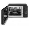 Medion MD 12041 microondas combinado 4 en 1 con grill, aire caliente y función de descongelación, 25L, 900W, negro/acero inoxidable 50076276