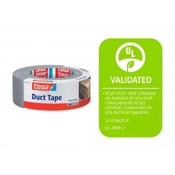tesa 56499-00000-15 Cinta de tela gris 50 m x 50 mm