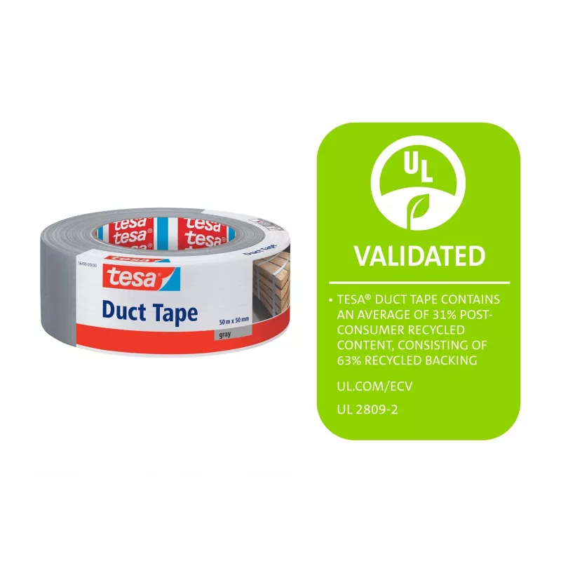 tesa 56499-00000-15 Cinta de tela gris 50 m x 50 mm