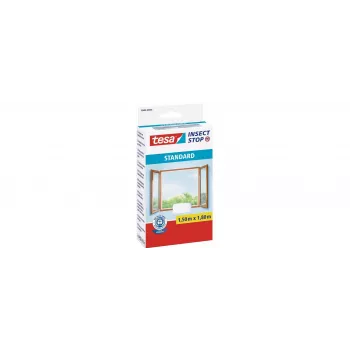 TESA Set de mosquitera estándar 2x 1,5 m x 1,8 m blanco (55680-00500-04)