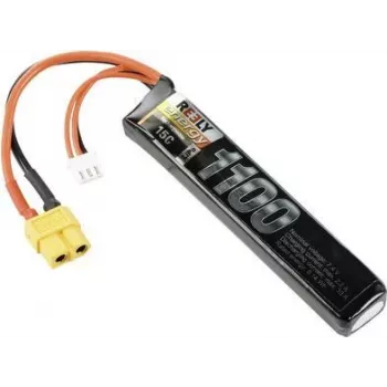 Reely Batería LiPo 7,4 V 1100 mAh 2S 30C Softcase XT60 RE-7747020