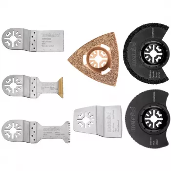 Metabo 626977000 Set de accesorios para herramienta multifunción, 10 piezas, compatible con OIS
