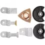 Metabo 626977000 Set de accesorios para herramienta multifunción, 10 piezas, compatible con OIS