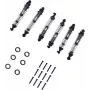Reely RE-7582893 Set de amortiguadores (2 piezas, 90 mm, rellenos de aceite)