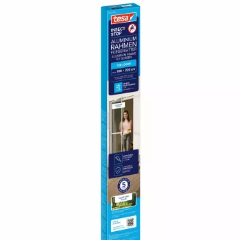 tesa Insect Stop Puerta mosquitera blanca 1,0 x 2,2 m (55192-00100-00)