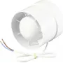 Sygonix SY-5233248 Ventilador tubular 230 V/AC 130 m³/h 100 mm blanco