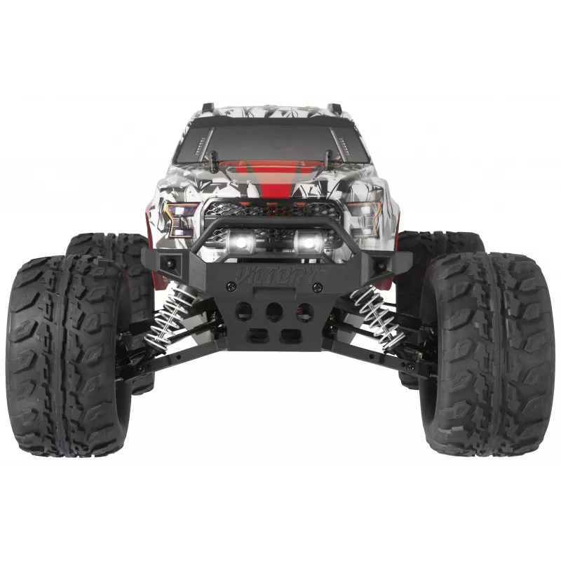 Reely New2 Super Combo Brushless 1:10 RC monster truck eléctrico 4WD 100% RTR 2,4 GHz con batería, cargador y pilas para el emisor (RE-7766676)