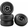 Reely RE-6622356 juego completo de ruedas para 1:10 Short Course Eraser (2 uds.)
