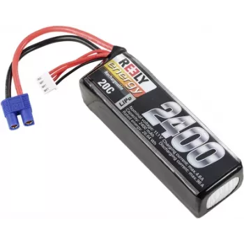 Reely batería LiPo 11,1V 2400mAh 3S 20C Softcase EC3 (RE-7853469)