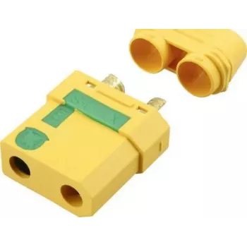 Reely RE-6685311 conector hembra de batería XT90-S anti-chispa dorado (1 ud.)