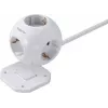 Sygonix SY-4535062 adaptador de enchufe Schuko blanco 1 toma