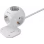Sygonix SY-4535062 adaptador de enchufe Schuko blanco 1 toma