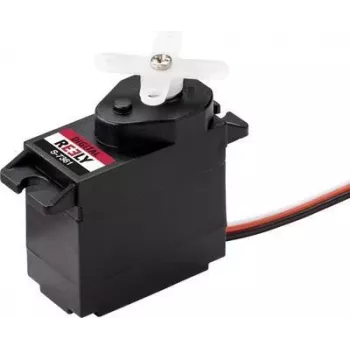 Reely micro servo digital S-7361 con conector JR y engranajes de plástico