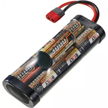 Reely batería NiMH 8,4 V 3000 mAh 7 celdas Sub-C Hump T-Plug RE-7863537