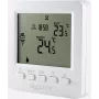 Sygonix termostato de ambiente inalámbrico de empotrar con programación semanal, 5-35°C, 868 MHz, relé 16A, blanco (SY-4500820)