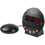 Sygonix SY-5266562 despertador electrónico negro pantalla fluorescente