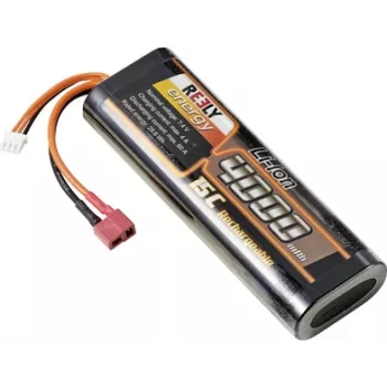 Reely Batería Li-Ion RC 7,4V 4000mAh 2S 15C Hardcase T-Plug RE-7853529