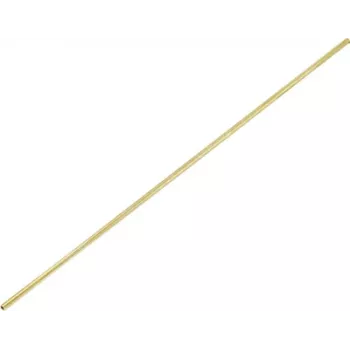 Reely Tubo de latón 1,5 mm de diámetro exterior, 1,1 mm de diámetro interior, 500 mm de longitud, modelismo