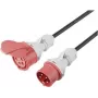 SYGONIX SY-5244050 Cable de extensión resistente a la intemperie 10m, 16A, IP44, negro