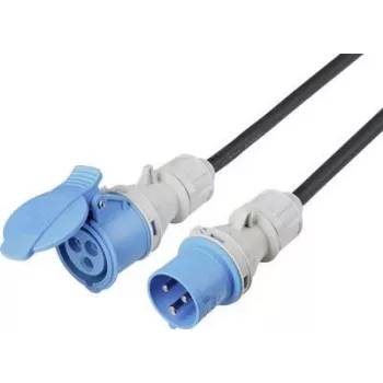 SYGONIX SY-5244052 Cable de extensión 16 A negro 10 m resistente a la intemperie