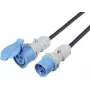 SYGONIX SY-5244052 Cable de extensión 16 A negro 10 m resistente a la intemperie