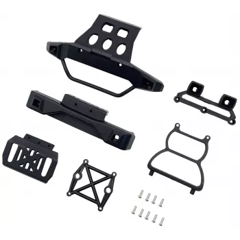 Reely RE-8378433 Parachoques trasero para Rhino 2.0 coche RC