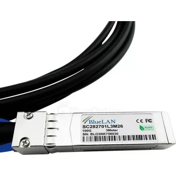 BlueOptics 02311MNX Cable DAC QSFP28 compatible con BlueLAN 1m 02311MNX-BL
