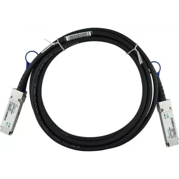 BLUELAN Cable Direct Attach compatible con Ubiquiti UACC-DAC-QSFP28-1M, 100GBASE-CR4, Infiniband EDR, 30AWG, 1 metro (UACC-DAC-QSFP28-1M-BL)