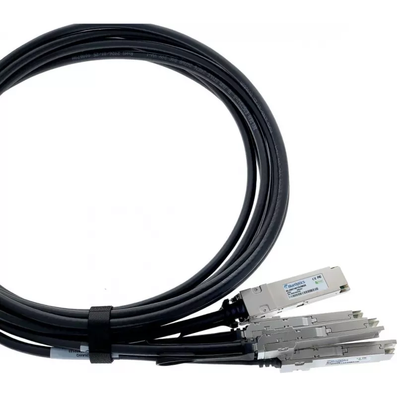 BlueLAN Cable DAC Breakout QSFP-DD 400G compatible con Juniper 720-095806 2 m AWG26