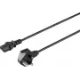 SYGONIX SY-5042738 Cable de alimentación CEE 7/7 a IEC C13 2 m negro