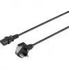 SYGONIX SY-5042738 Cable de alimentación CEE 7/7 a IEC C13 2 m negro