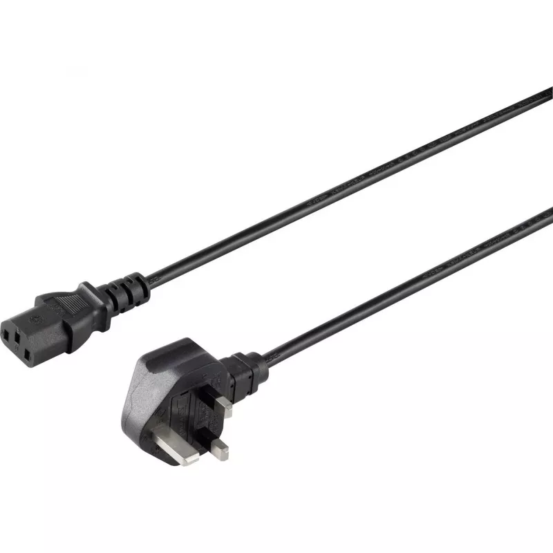 SYGONIX SY-5042738 Cable de alimentación CEE 7/7 a IEC C13 2 m negro