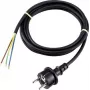 Cable de conexión eléctrica Sygonix SY-5043464 negro 3,00 m