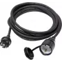 Cable alargador Sygonix SY-5044438 16 A negro 3 m