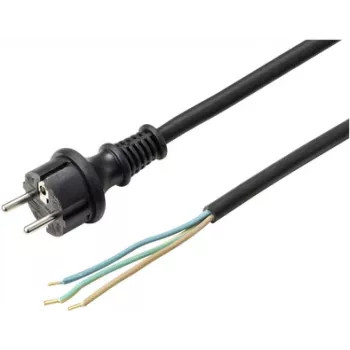 Cable de alimentación Sygonix SY-6029112 CEE 7/7 a IEC C13 4,5 m negro