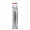 tesa MOON WHITE Toallero doble autoadhesivo, 2 barras, metal, negro mate 40572-00000-00