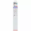 tesa MOON WHITE Toallero doble autoadhesivo, 2 barras, metal, negro mate 40572-00000-00