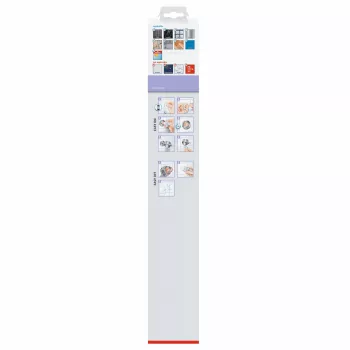 tesa MOON WHITE Toallero doble autoadhesivo, 2 barras, metal, negro mate 40572-00000-00