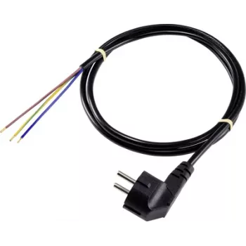 Sygonix SY-5043468 Cable de alimentación CEE 7/7 a IEC C13 3 m negro