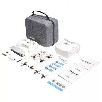 BETAFPV Cetus X FPV Kit – Dron FPV listo para volar con gafas VR03 y radiocontrol ELRS