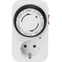 Sygonix SY-5045304 Temporizador semanal analógico 3680 W IP20 blanco