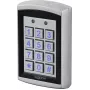 Sygonix SY-6428612 Teclado de código RFID con teclas retroiluminadas, montaje en superficie, 12/24 V DC/AC, IP66